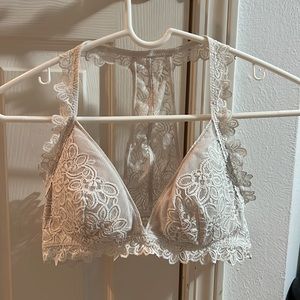 Ivory Racerback Bralette